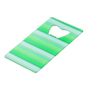 Jolies rayures vert aqua (Dos Angle)