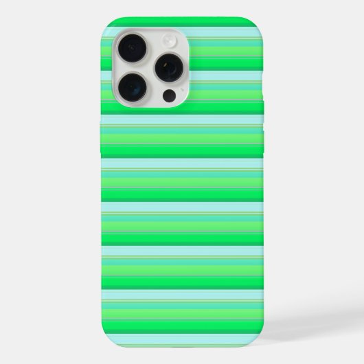 Jolies rayures vert aqua (Verso)