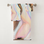 Jolies serviettes de bain pour femmes africaines (En situation)