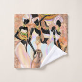 Jolies serviettes de bain pour femmes africaines (Gant de toilette)