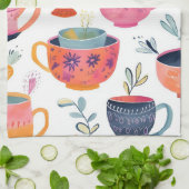 Jolies serviettes de cuisine (Plié)