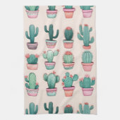 Jolies serviettes de cuisine fleuries (Vertical)