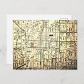 Joliet, IL Carte Vintage (Devant / Derrière)