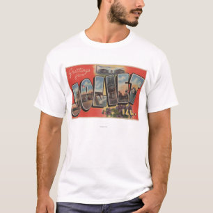 Joliet, Illinois - Large Letter Scenes 2 T-shirt