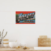Joliet, Illinois - Large Letter Scenes Poster (Keuken)