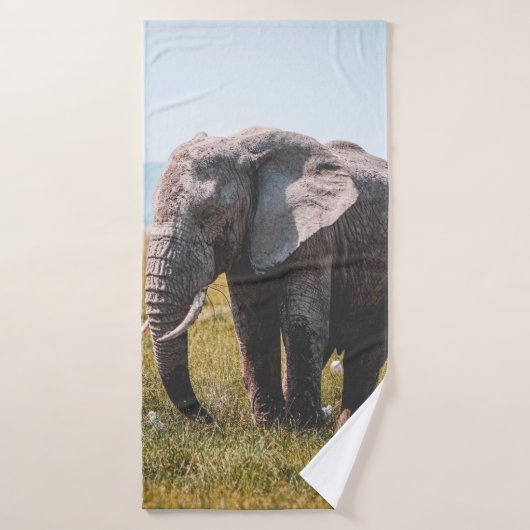 JOLIMENT ÉLÉPHANT (Serviette de bain)