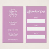 JOLIMENT ROSE PURPLE LOGO CARTE VERTICALE DE RENDE (Devant & derrière)