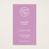 JOLIMENT ROSE PURPLE LOGO CARTE VERTICALE DE RENDE (Devant)