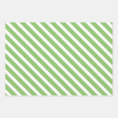 Jolis arbres de Noël Papier cadeau ensemble de 3 (Devant 2)