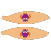 Jolis ballons de basket Halloween de hibou (Panneaux)