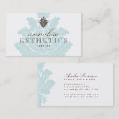 Jolis cartes de visite de salon de beauté (Devant / Derrière)