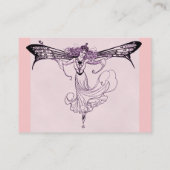 Jolis cartes de visite féeriques vintages (Dos)