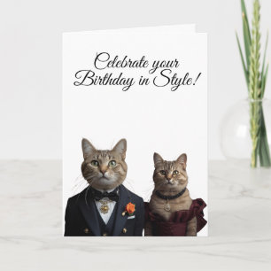jolis chats mignons carte d'anniversaire d'amour p