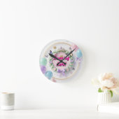 Jolis horloges murales pastel (Maison)