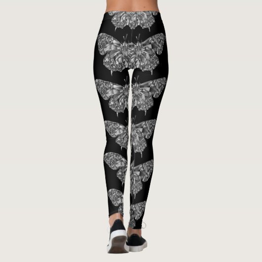 Jolis leggings à papillon élégant (Dos)