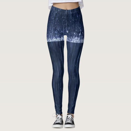 Jolis leggings bleu pluie (Devant)