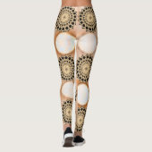 Jolis Leggings Circulaires Longs (Dos)