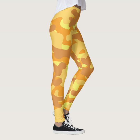 Jolis leggings de camouflage jaune (Droite)