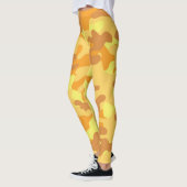 Jolis leggings de camouflage jaune (Gauche)