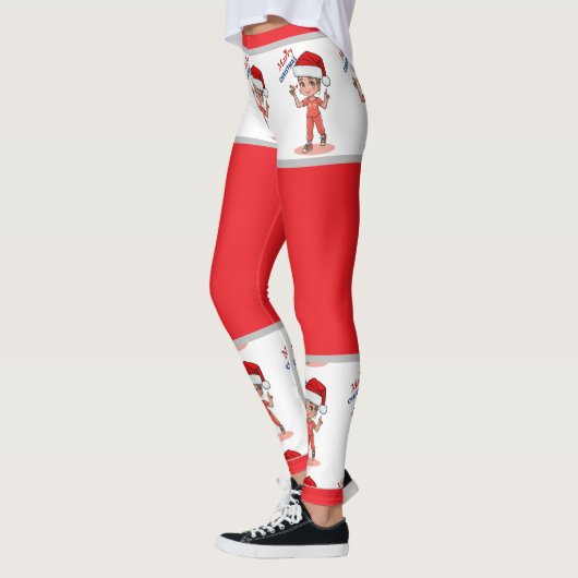 Jolis Leggings de Noël (Gauche)