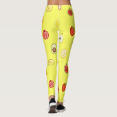 Jolis leggings de YOGA imprimés (Dos)