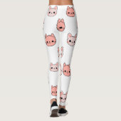 Jolis leggings de YOGA imprimés (Dos)