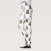 Jolis leggings de YOGA imprimés (Gauche)