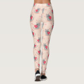 Jolis leggings de YOGA imprimés (Dos)