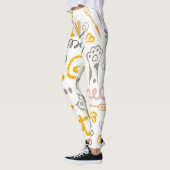 Jolis leggings de YOGA imprimés (Gauche)