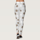 Jolis leggings de YOGA imprimés (Dos)