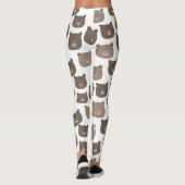 Jolis leggings de YOGA imprimés (Dos)