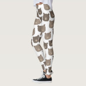 Jolis leggings de YOGA imprimés (Gauche)
