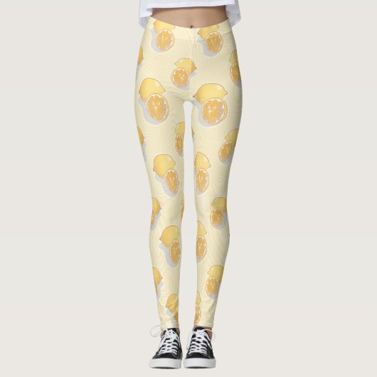 Jolis leggings de YOGA imprimés (Devant)