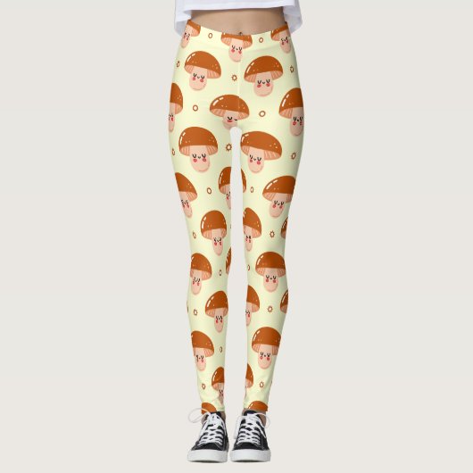 Jolis leggings de YOGA imprimés (Devant)