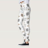 Jolis leggings de YOGA imprimés (Gauche)