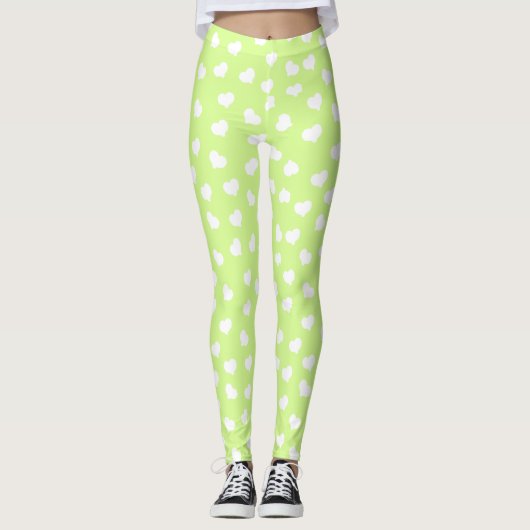 Jolis leggings de YOGA imprimés (Devant)