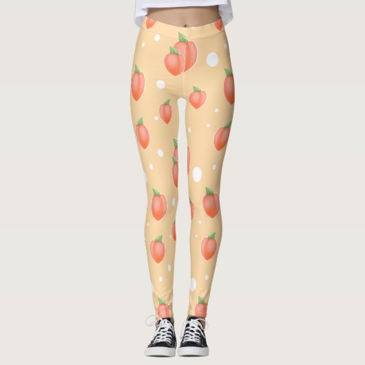 Jolis leggings de YOGA imprimés (Devant)