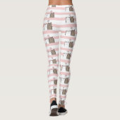 Jolis leggings de YOGA imprimés (Dos)
