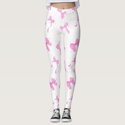 Jolis leggings de YOGA imprimés (Devant)