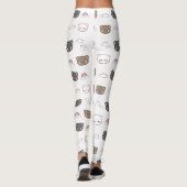 Jolis leggings de YOGA imprimés (Dos)