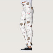 Jolis leggings de YOGA imprimés (Gauche)