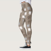 Jolis leggings de YOGA imprimés (Gauche)