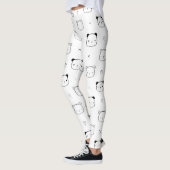 Jolis leggings de YOGA imprimés (Gauche)