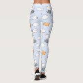 Jolis leggings de YOGA imprimés (Dos)