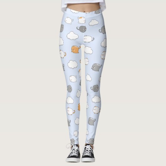 Jolis leggings de YOGA imprimés (Devant)