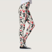 Jolis Leggings Imprimés Chatons de Noël (Droite)