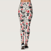 Jolis Leggings Imprimés Chatons de Noël (Dos)