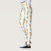 Jolis leggings imprimés YOGA (Gauche)