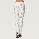 Jolis leggings imprimés YOGA (Dos)