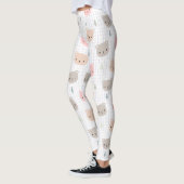 Jolis leggings imprimés YOGA (Gauche)